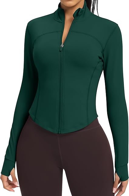 Cropped Yoga & Running Jacket