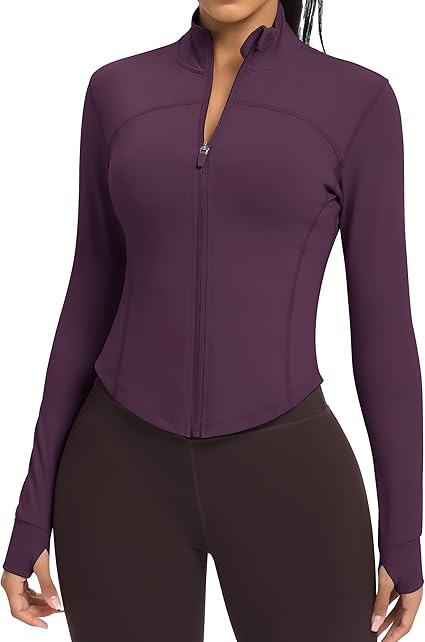 Cropped Yoga & Running Jacket
